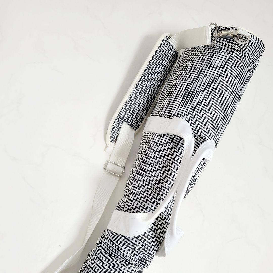 Nike ナイキ　チェック柄 ゴルフバッグ クラブケース　練習用　ポケット付き
