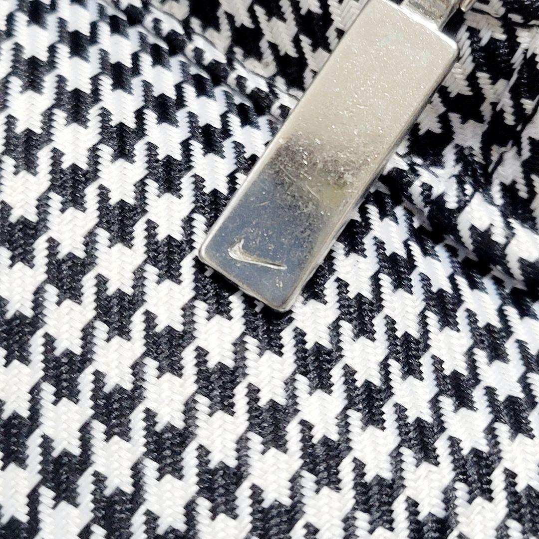 Nike ナイキ　チェック柄 ゴルフバッグ クラブケース　練習用　ポケット付き