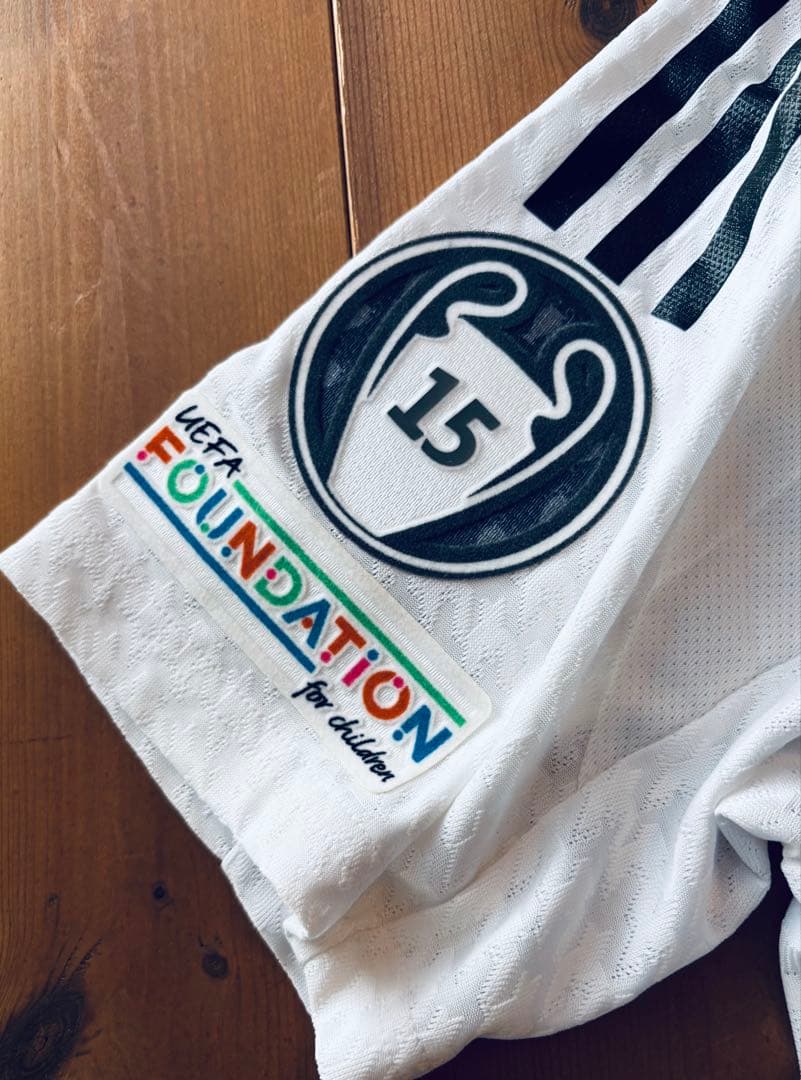 【スペイン購入正規/新品】24/2レアルマドリード　ホームユニフォームM #7