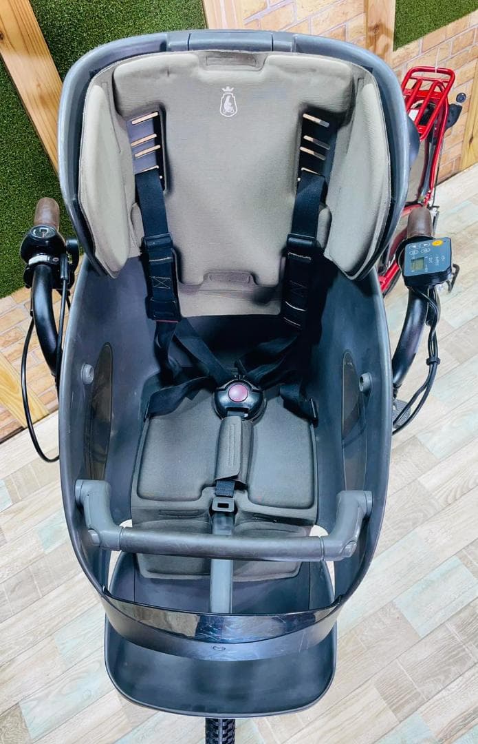 特価 ビッケ 大人気ブリヂストン 子供乗せ電動アシスト自転車 H1585