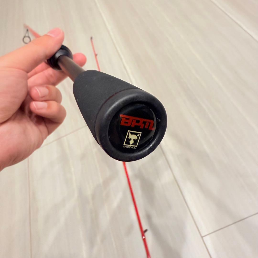 ジャッカル BPM BS-66L-2 バスロッド 2ピース 美品