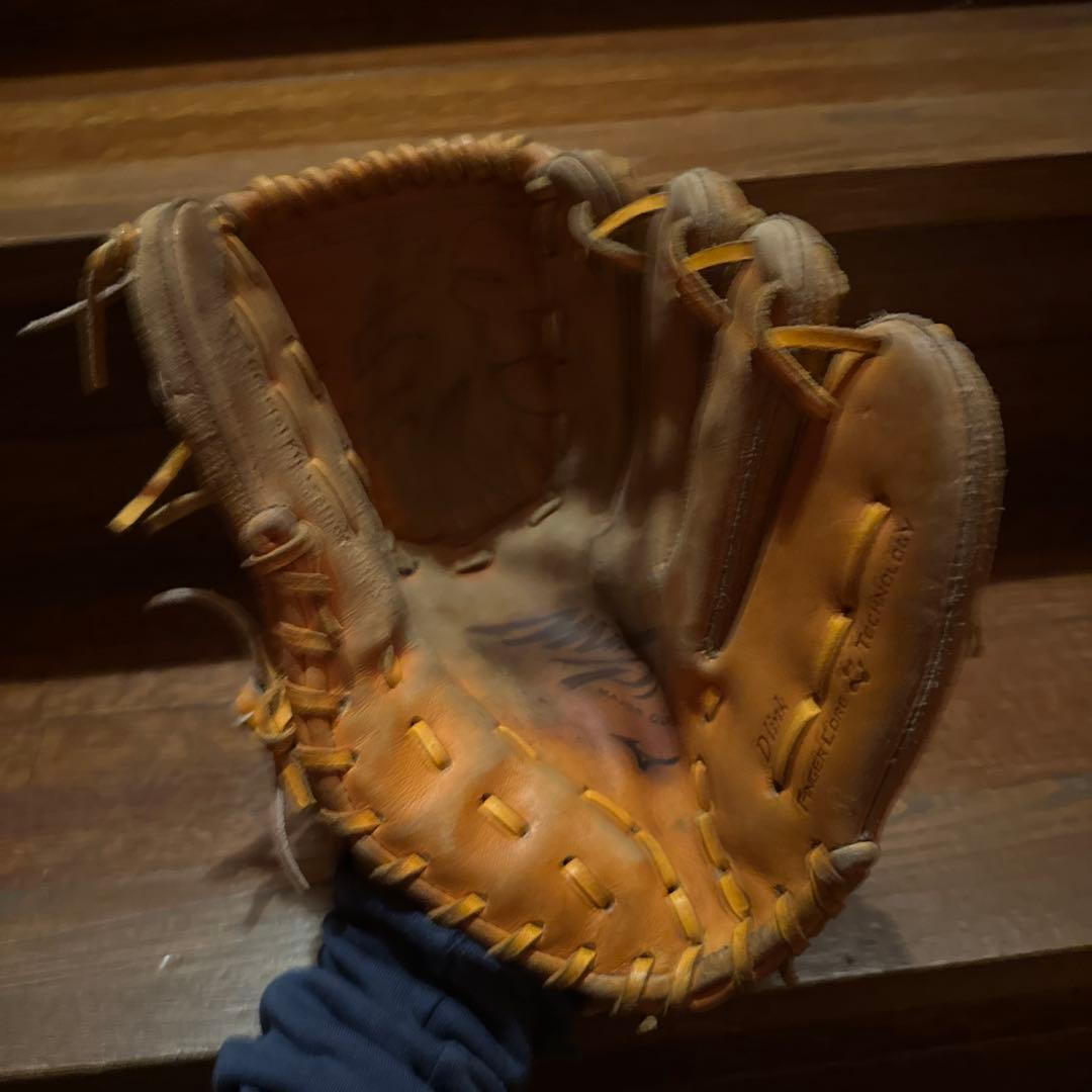 Mizuno Pro 投手用　オレンジ