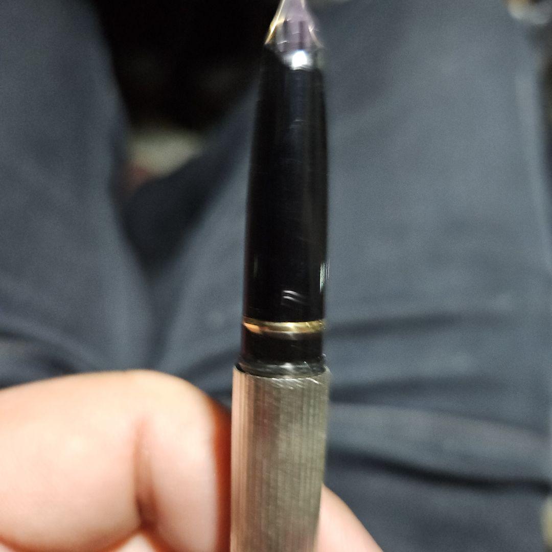 m*り様 ☆希少☆シルバー 万年筆