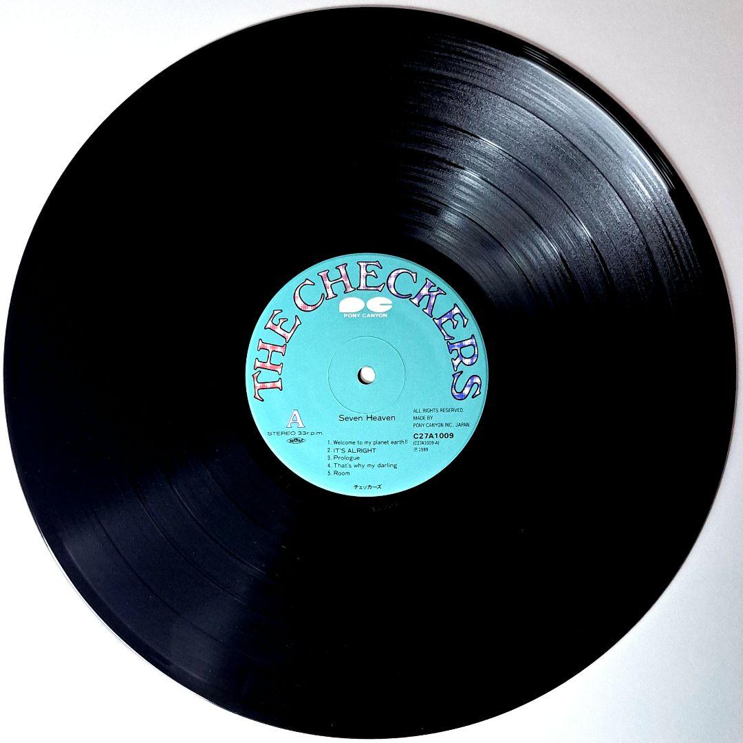 希少盤　チェッカーズ　Seven Heaven　シュリンク付き　レコード　LP