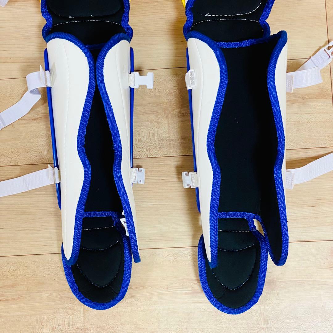 ★美品★ハタケヤマ HATAKEYAMA 一般硬式 キャッチャー レガース 防具