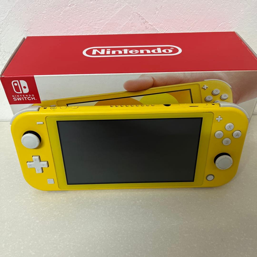 【ジャンク品】Switch Light 本体　スイッチライト イエロー