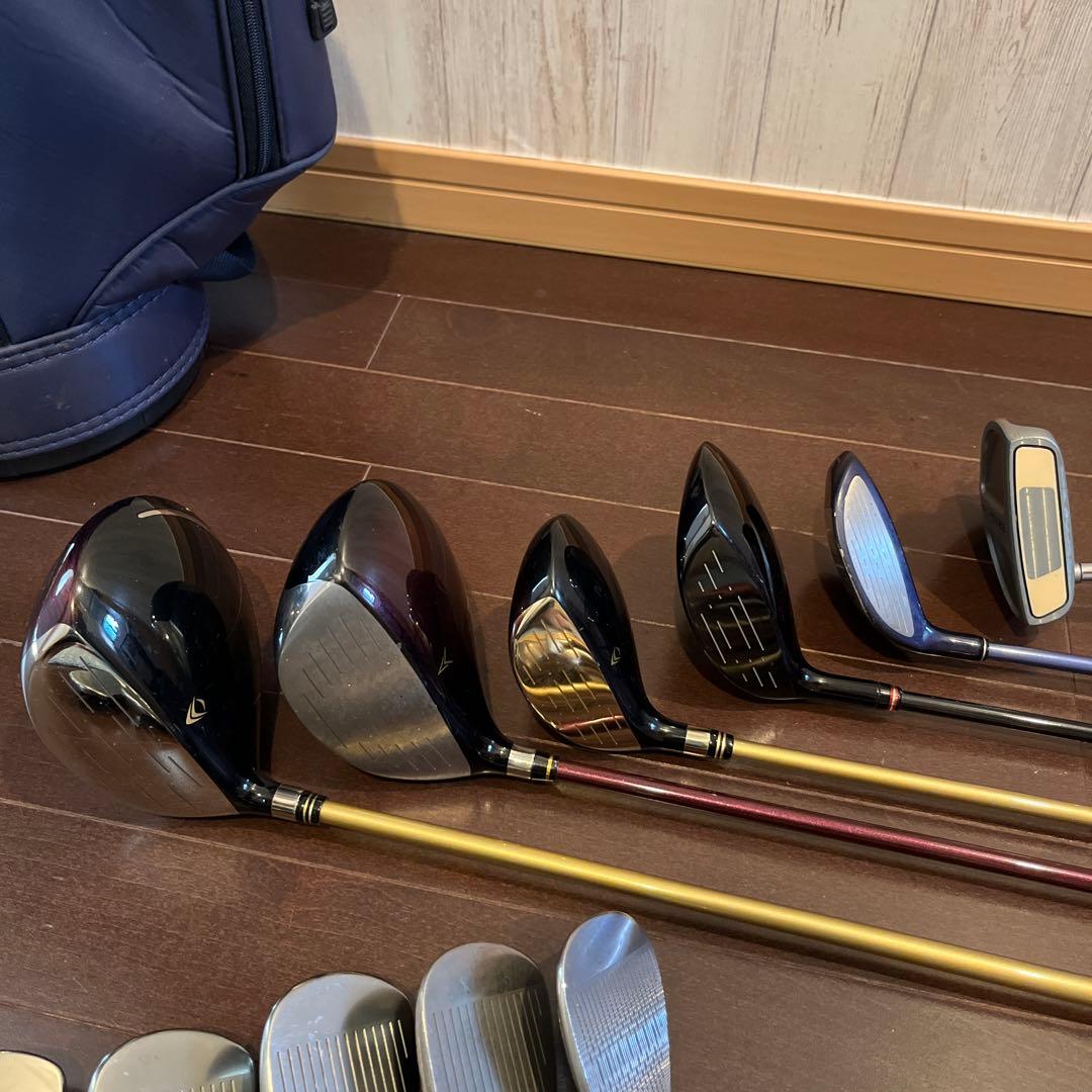 メンズ 右利き キャディーバック・クラブ 12本フルセット！送料込み価格！