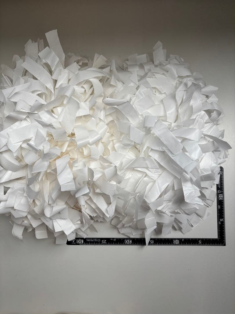 チアリーディング・チアダンス ポンポン（白）【５つまとめ買い】