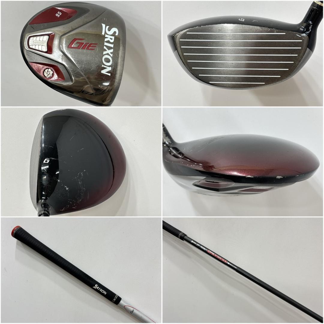 メンズ右利き初心者用　スリクソン　クリーブランド　ゴルフクラブセット　W2713