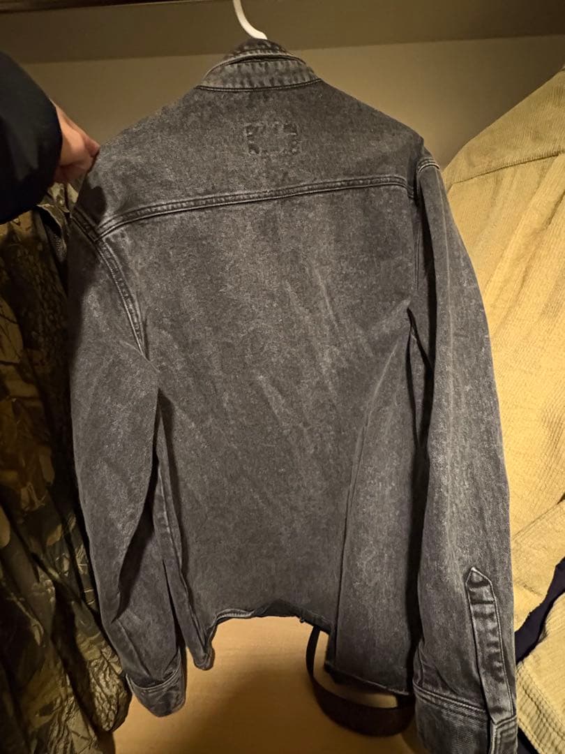 carhartt Lサイズ ブラック デニムジャケット