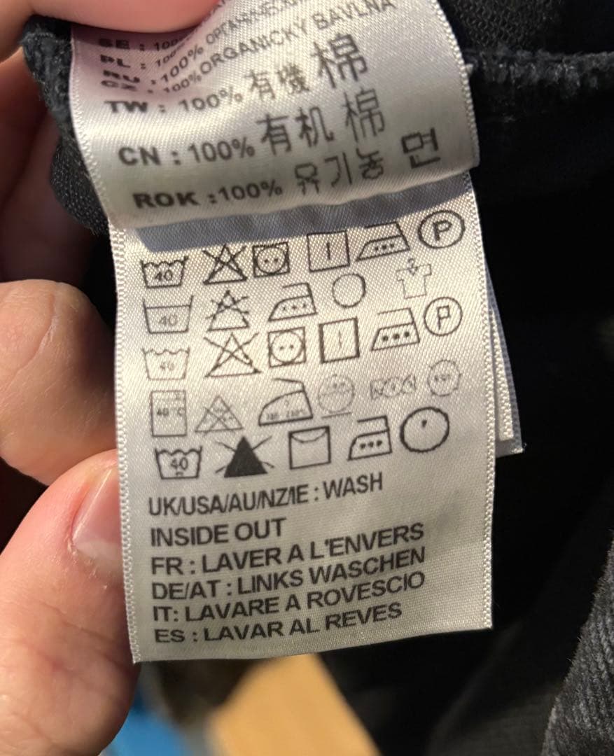 carhartt Lサイズ ブラック デニムジャケット