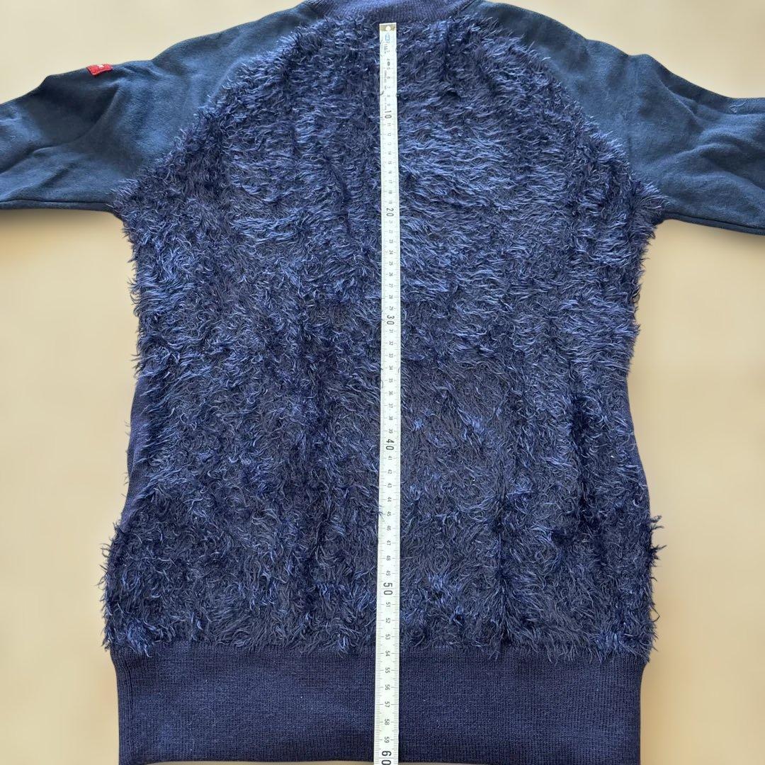 MASTER BUNNY ロゴジャケット 紺✖️パーリーゲイツダイヤ柄スカート0