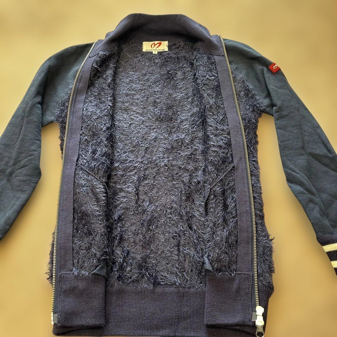 MASTER BUNNY ロゴジャケット 紺✖️パーリーゲイツダイヤ柄スカート0