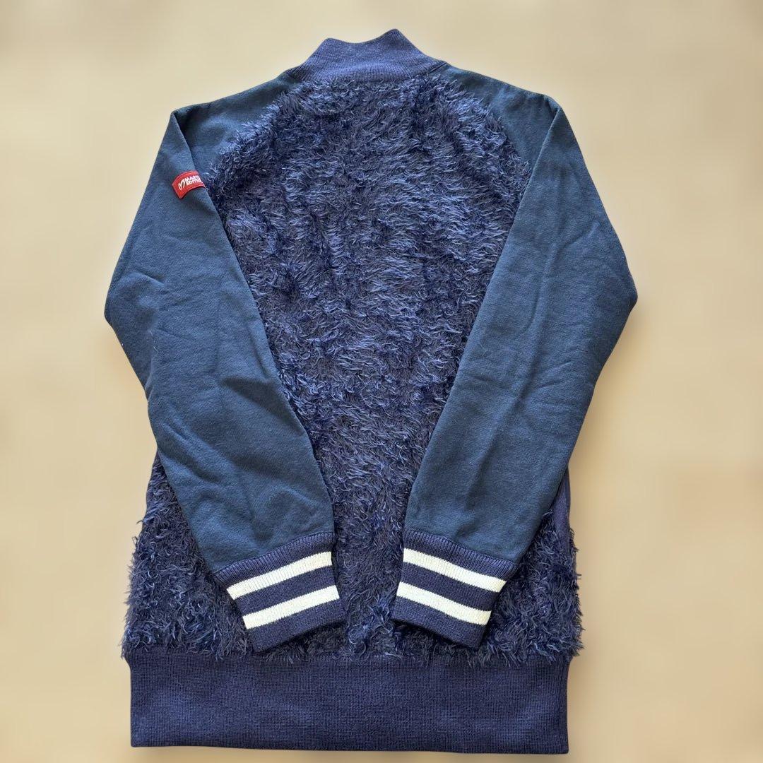 MASTER BUNNY ロゴジャケット 紺✖️パーリーゲイツダイヤ柄スカート0