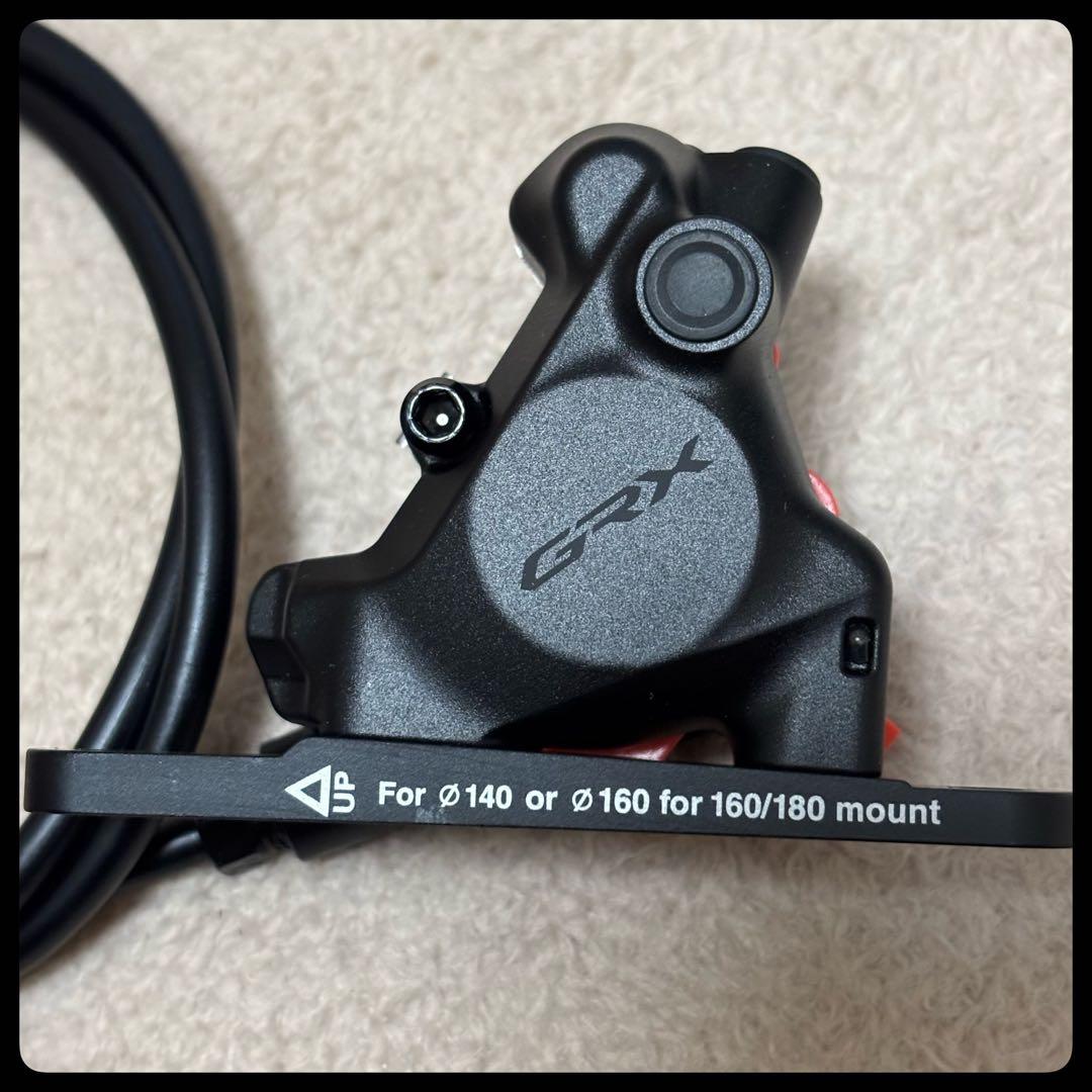 完成車外し シマノ BR-RX410 前後セット 油圧ディスクキャリパー GRX