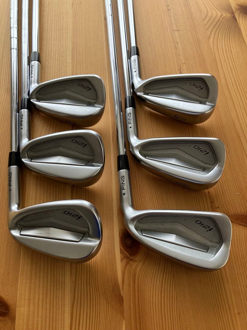 PING i210 5-PW 6本 NS 850(R) ライ角 黒ドット