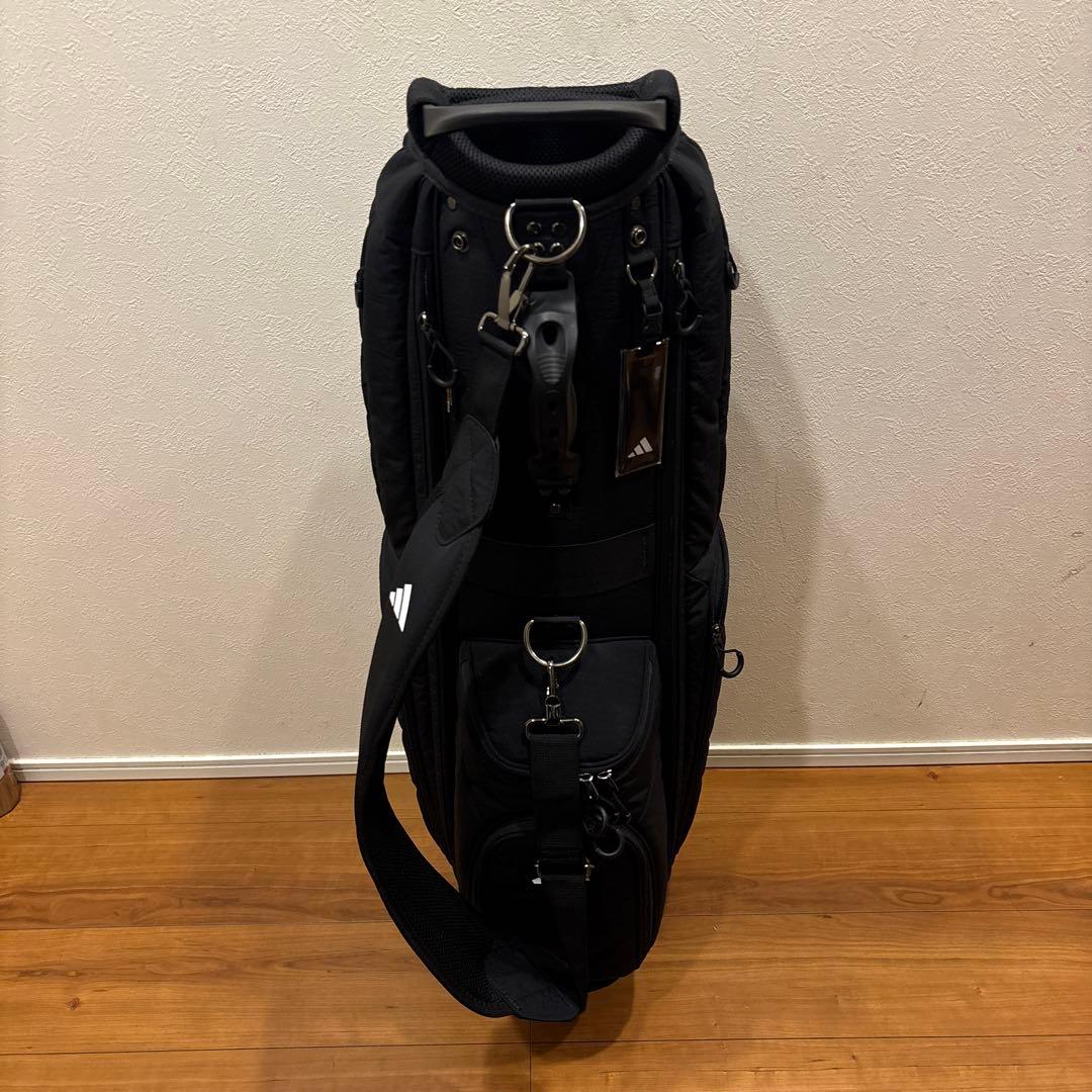 adidas ブラック ゴルフバッグ・キャディバッグ