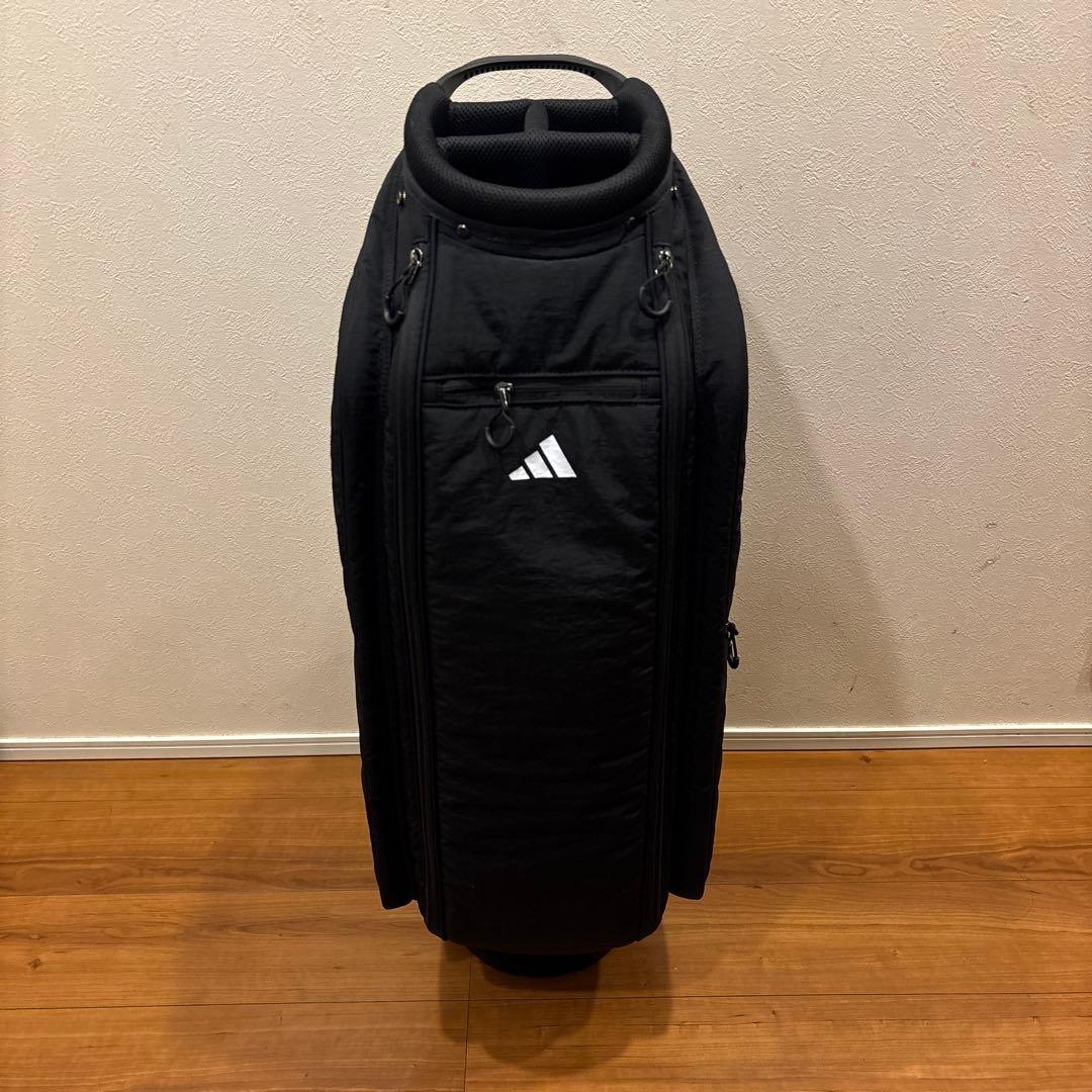 adidas ブラック ゴルフバッグ・キャディバッグ