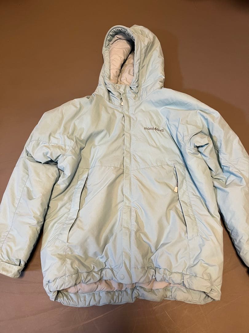 モンベル　パウダーライトパーカー150 パウダーステップパンツ　150 セット