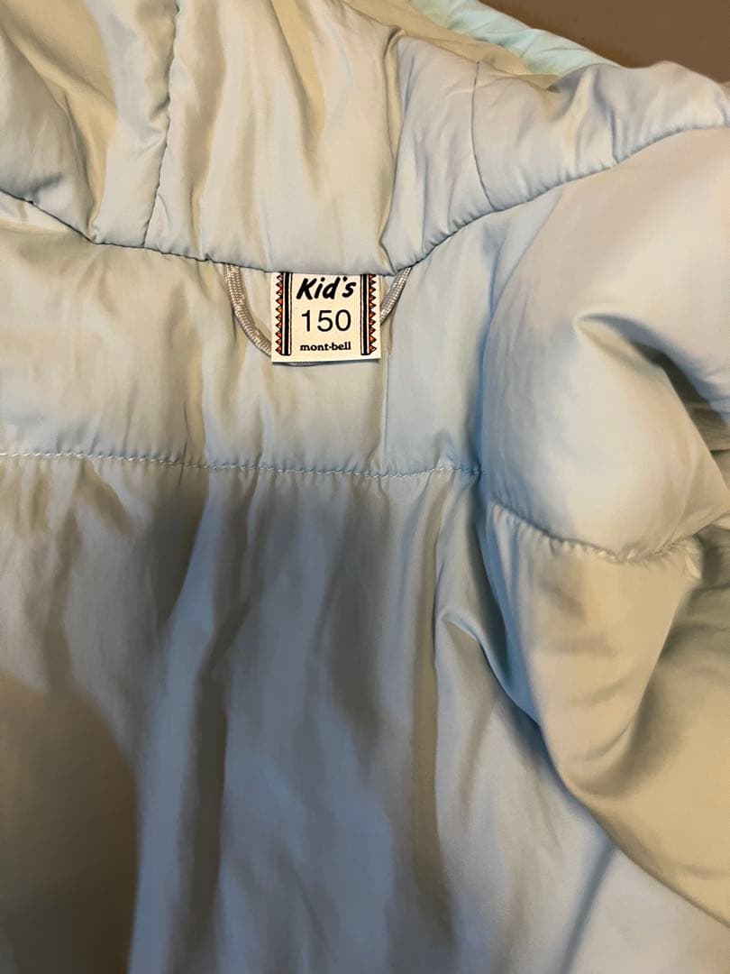 モンベル　パウダーライトパーカー150 パウダーステップパンツ　150 セット