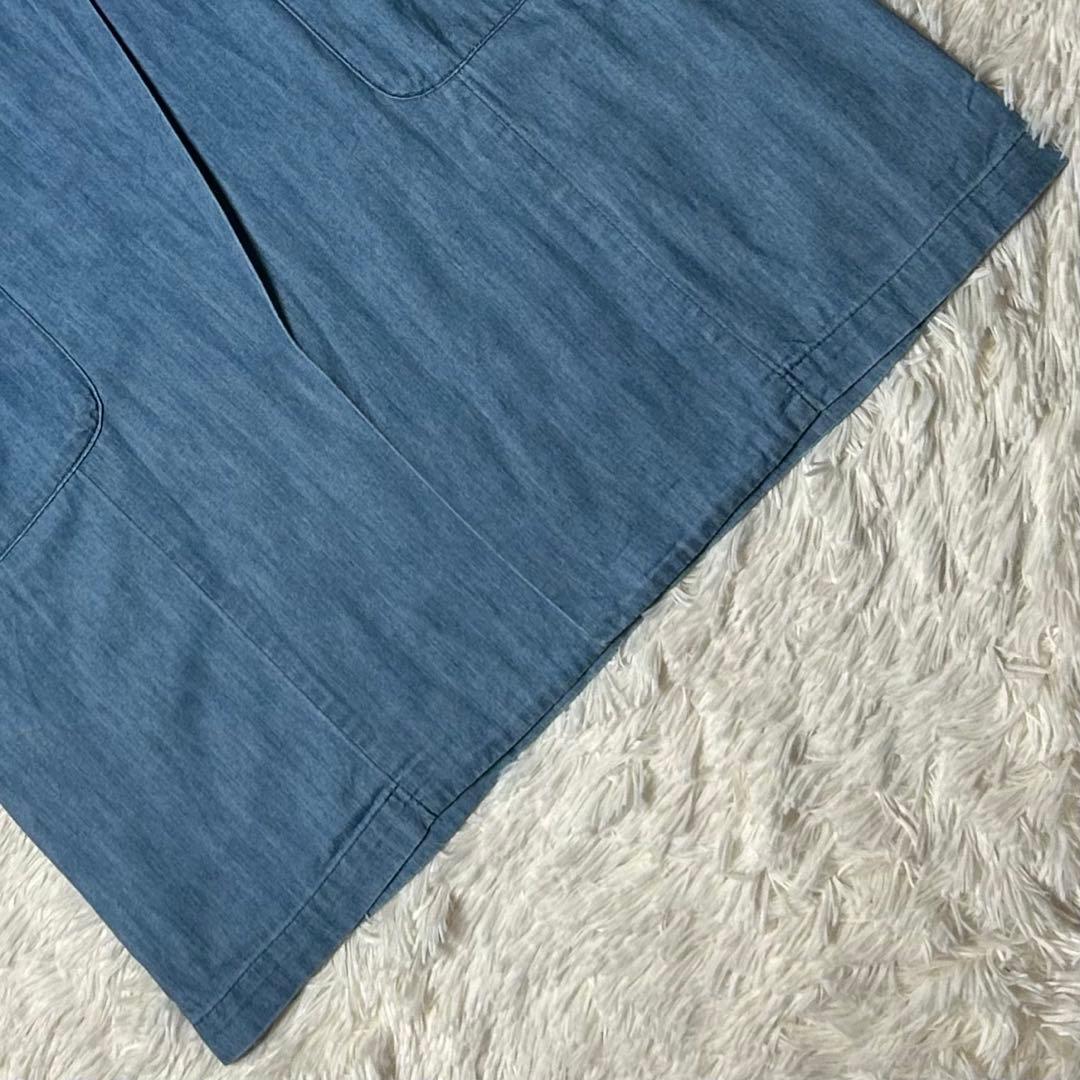 希少✨ アタッチメント ライトオンス デニム ロングストール コート