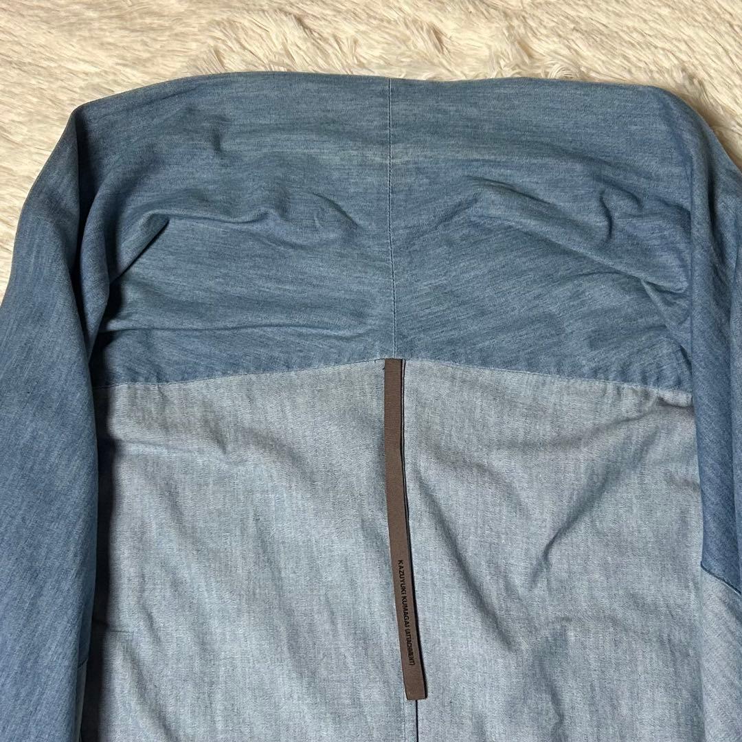 希少✨ アタッチメント ライトオンス デニム ロングストール コート