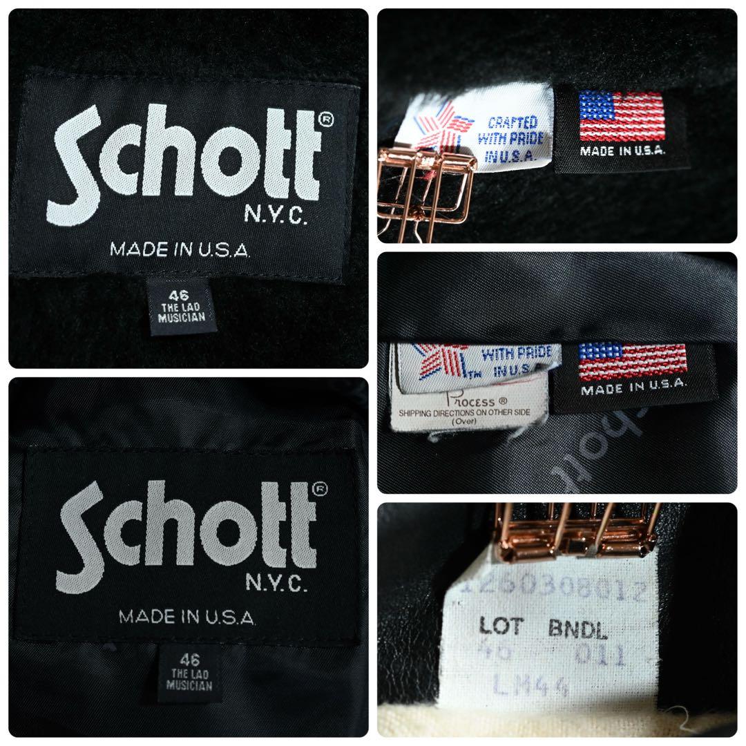 ショット ラッドミュージシャン ライダースジャケット レザージャケット