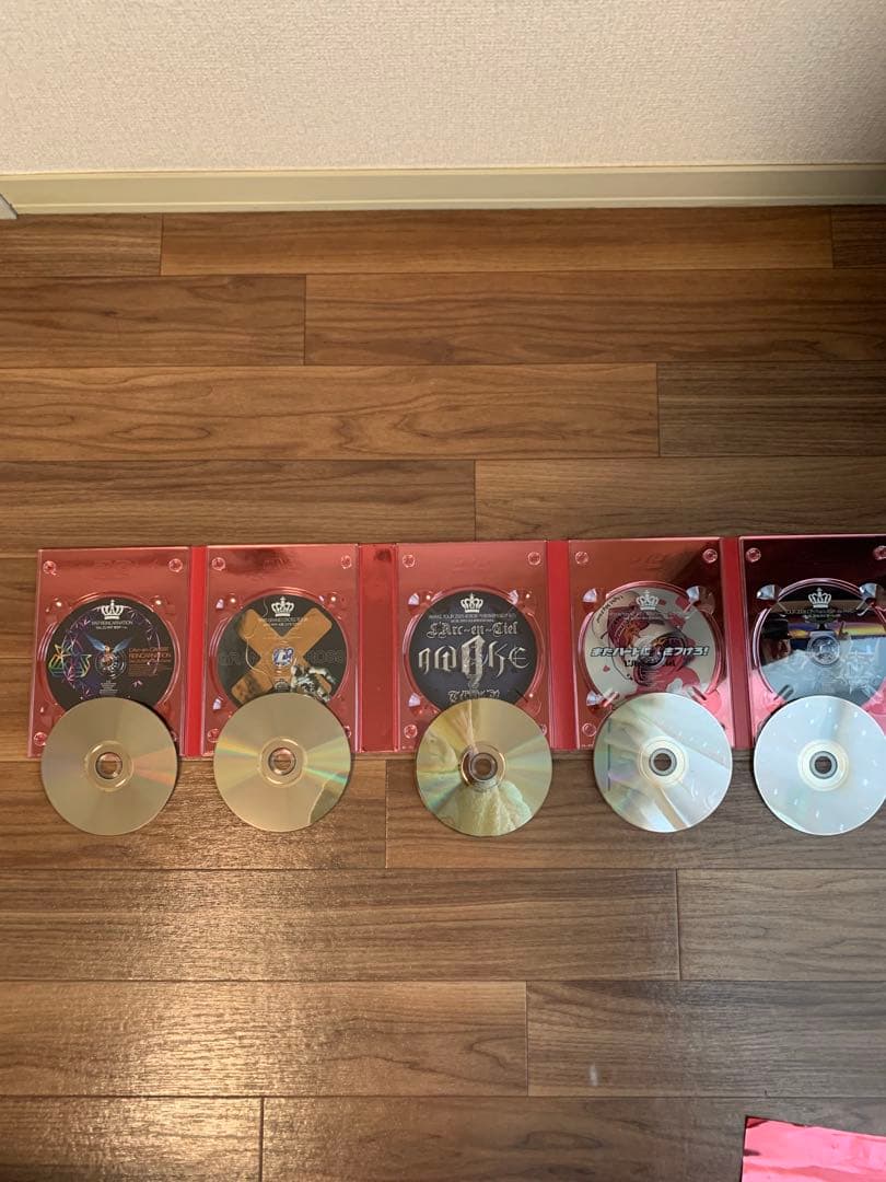 ラルク FIVE LIVE ARCHIVES2 完全生産限定盤 DVD5枚