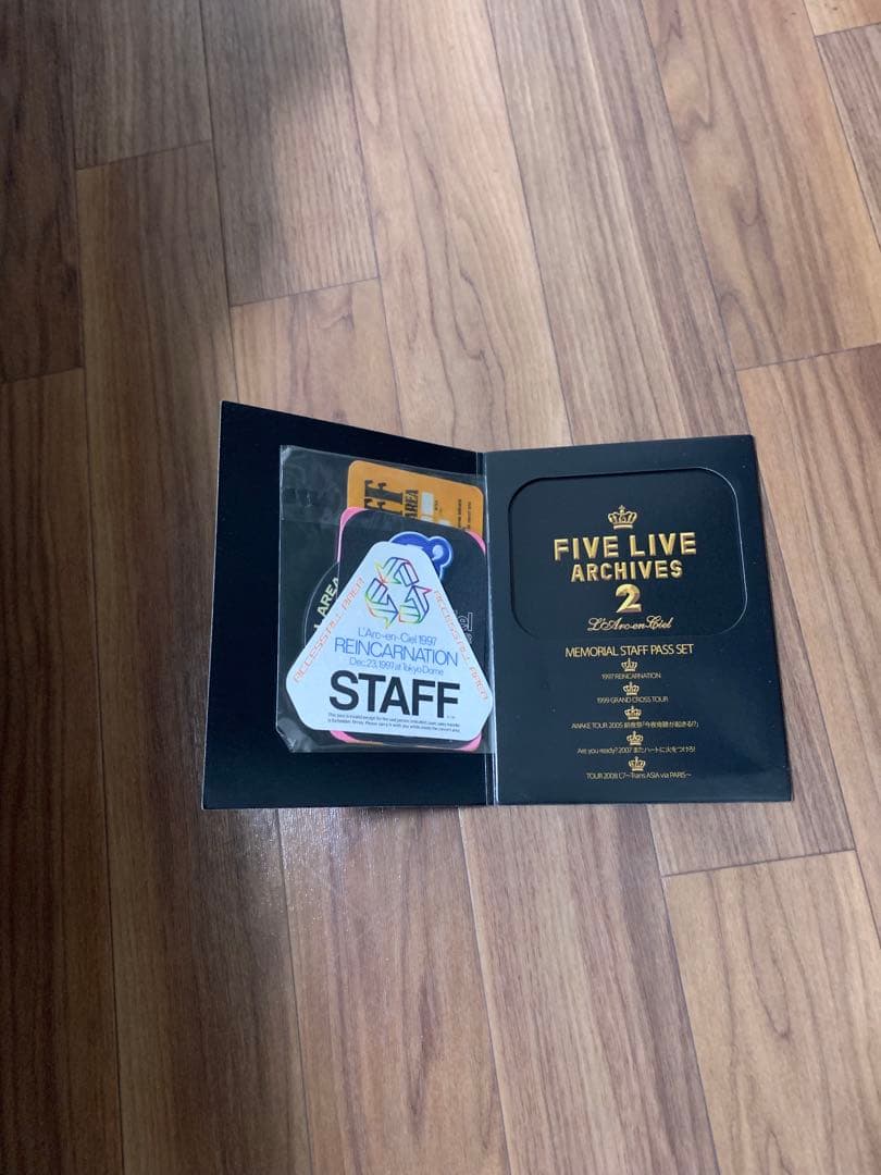 ラルク FIVE LIVE ARCHIVES2 完全生産限定盤 DVD5枚