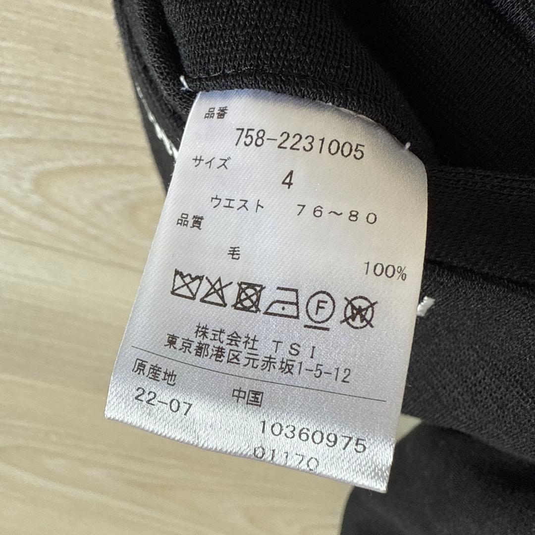 現行モデル　極美品　マスターバニー　パンツ　黒　M〜L相当　ウール100%　4