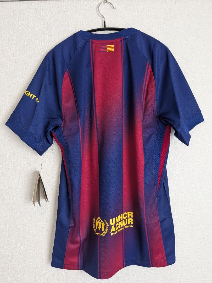 FC Barcelona 25-26 ホームユニフォーム　ネームなし