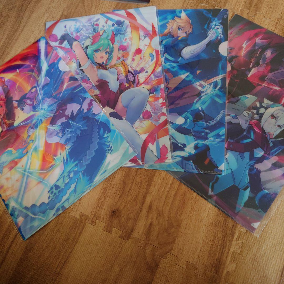 白き鋼鉄のX2アクリルボード、鎖環ボード、鎖環限定版、X2限定版、クリアファイル