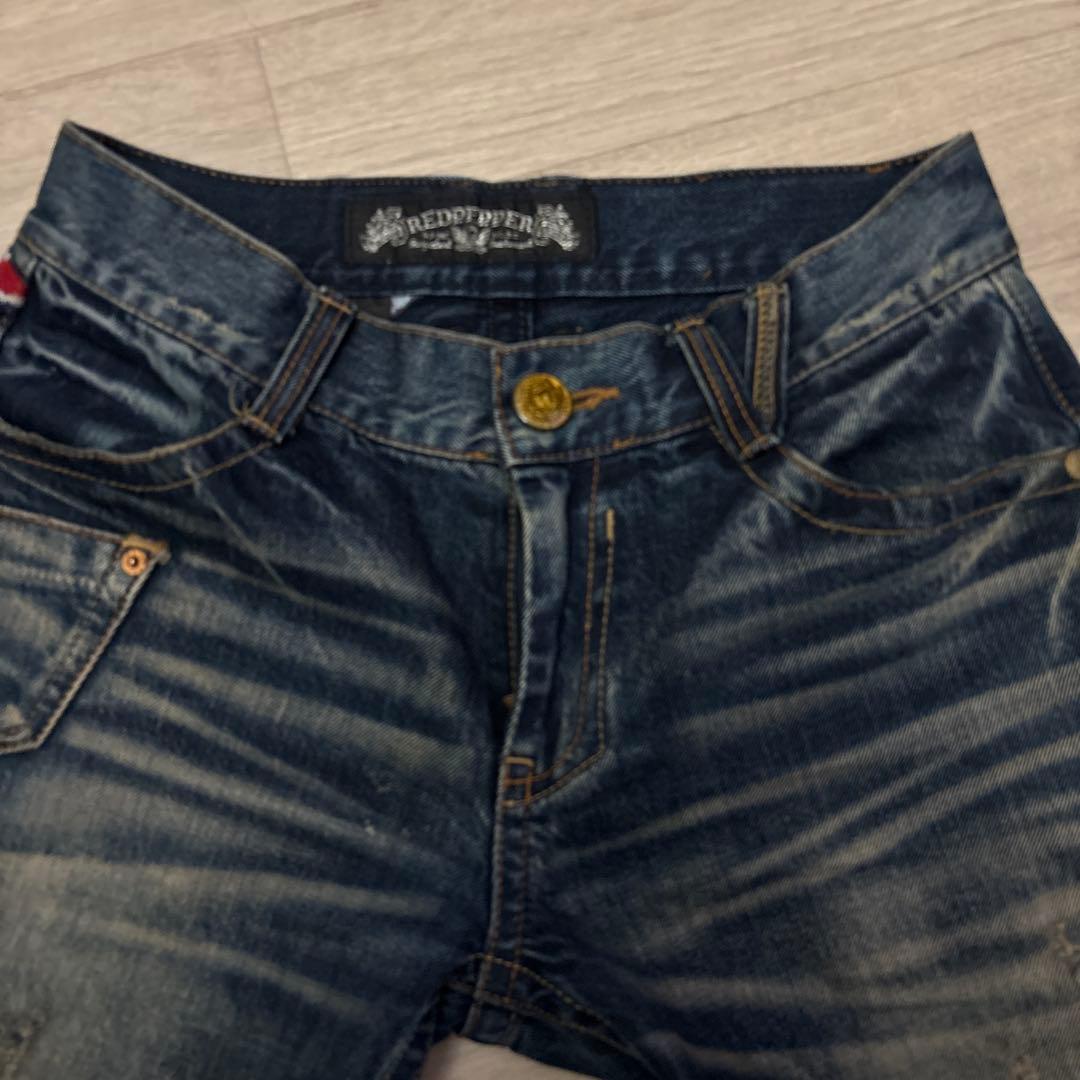 RED PEPPER レッドペッパー デニム 31 ユニオンジャック Y2K