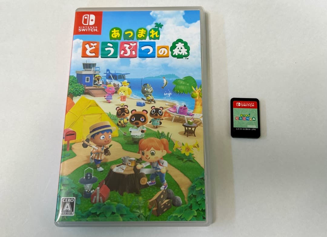 Nintendo Switch本体　と　ソフト「あつまれどうぶつの森」