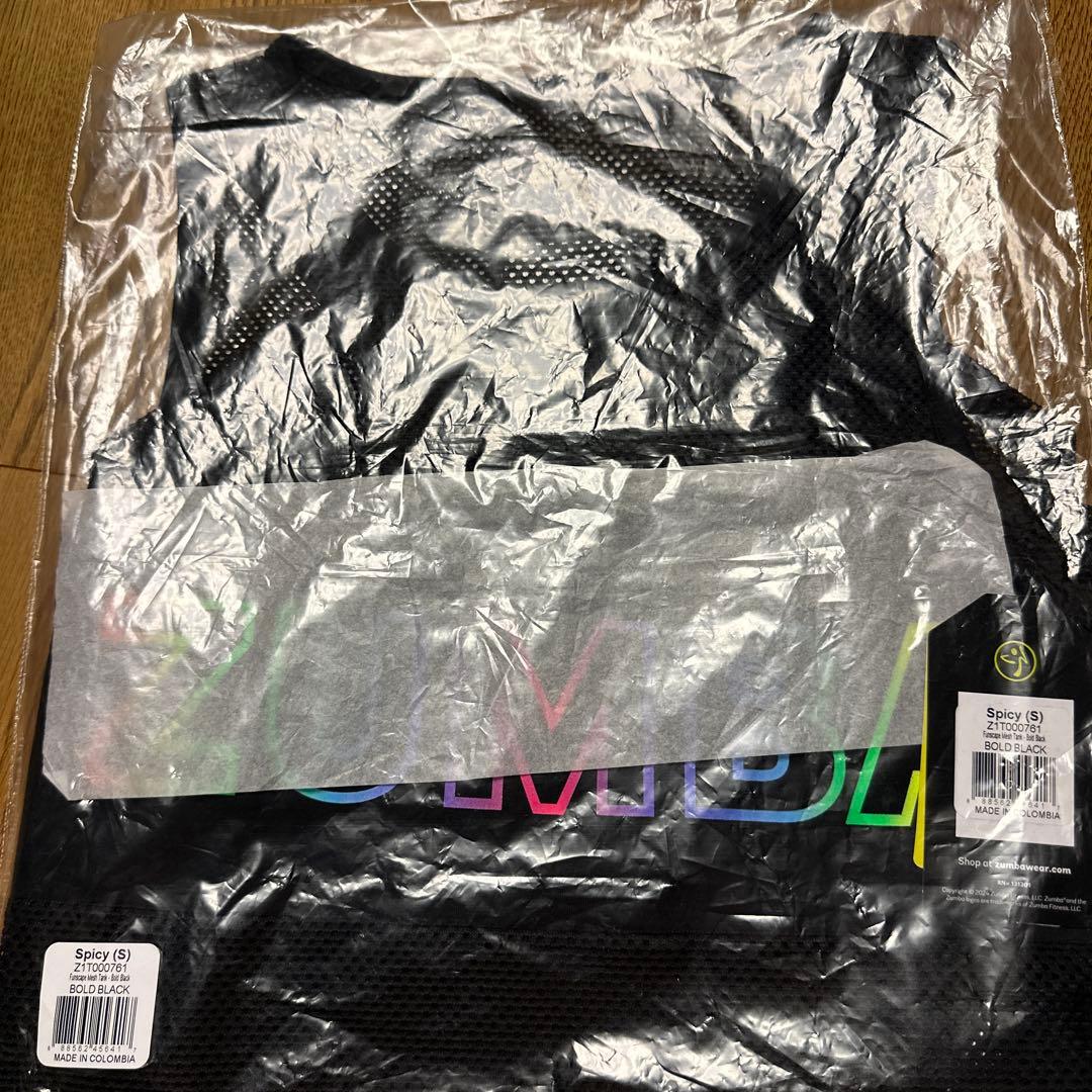 正規品 新品 ズンバ S メッシュ　タンクトップ