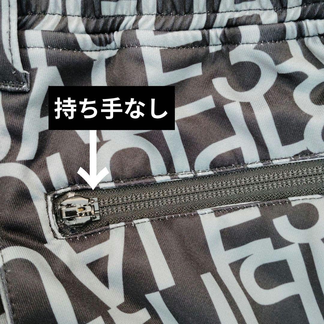 1PIU1UGUALE3 GOLF　ロゴ総柄ゴルフパンツ　ジョガーパンツ