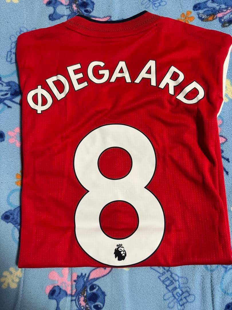 アーセナル 21-22オーセンティック　ユニフォームS　ウーデゴール