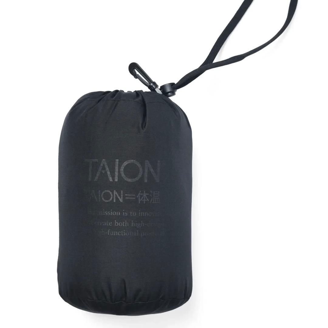 ほぼ新品【TAION】ミリタリー VネックWジップ ダウンベスト（ソフトシェル）