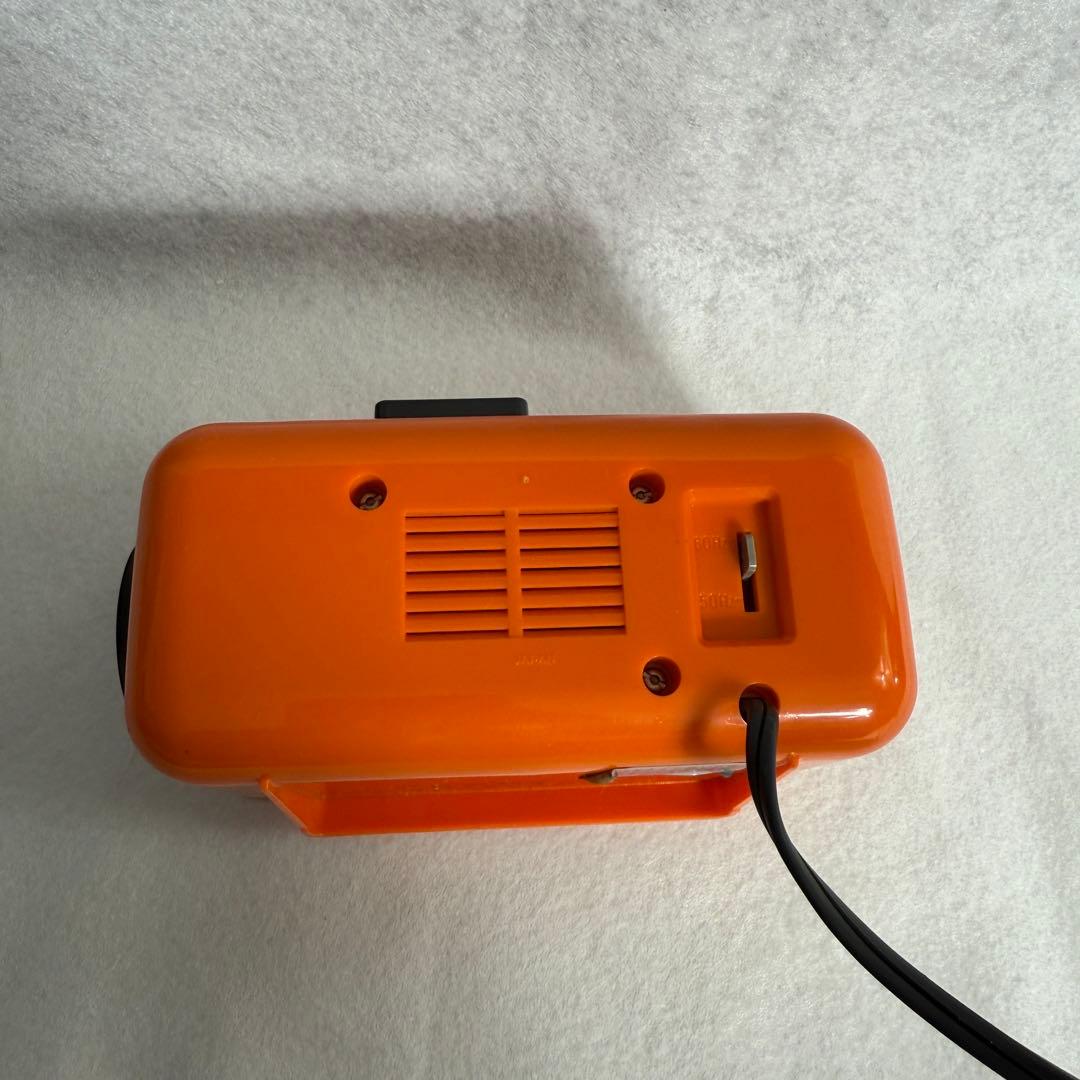 SEIKO セイコー パタパタ 時計 目覚まし時計 DP662 オレンジ レトロ