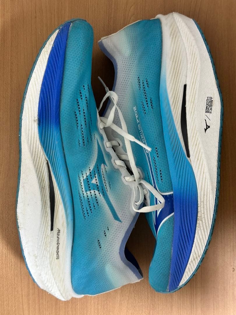 29cm！ミズノ ウエーブリベリオンプロ 2 ランニングシューズ