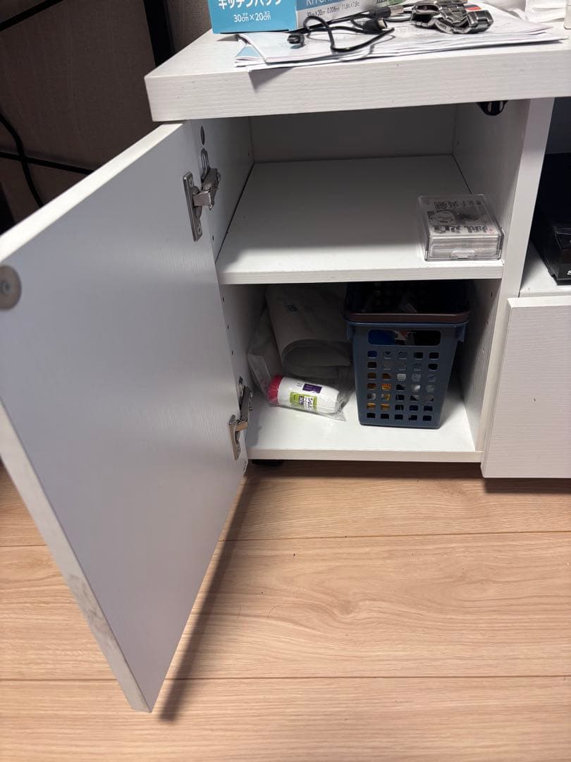 【美品】ニトリ テレビ台(ホワイト) ローボード