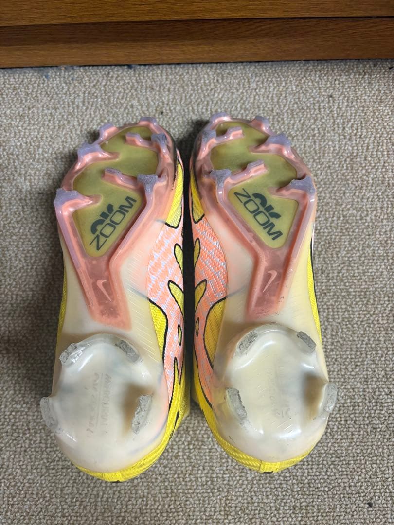 【FG】ナイキ　ズームエリート　マーキュリアル　黄色