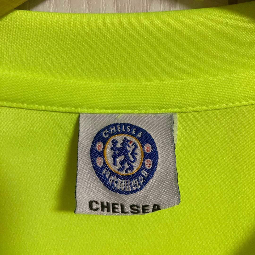 希少10-12年チェルシーFCチェフGKキーパーサッカーユニフォームゲームシャツ