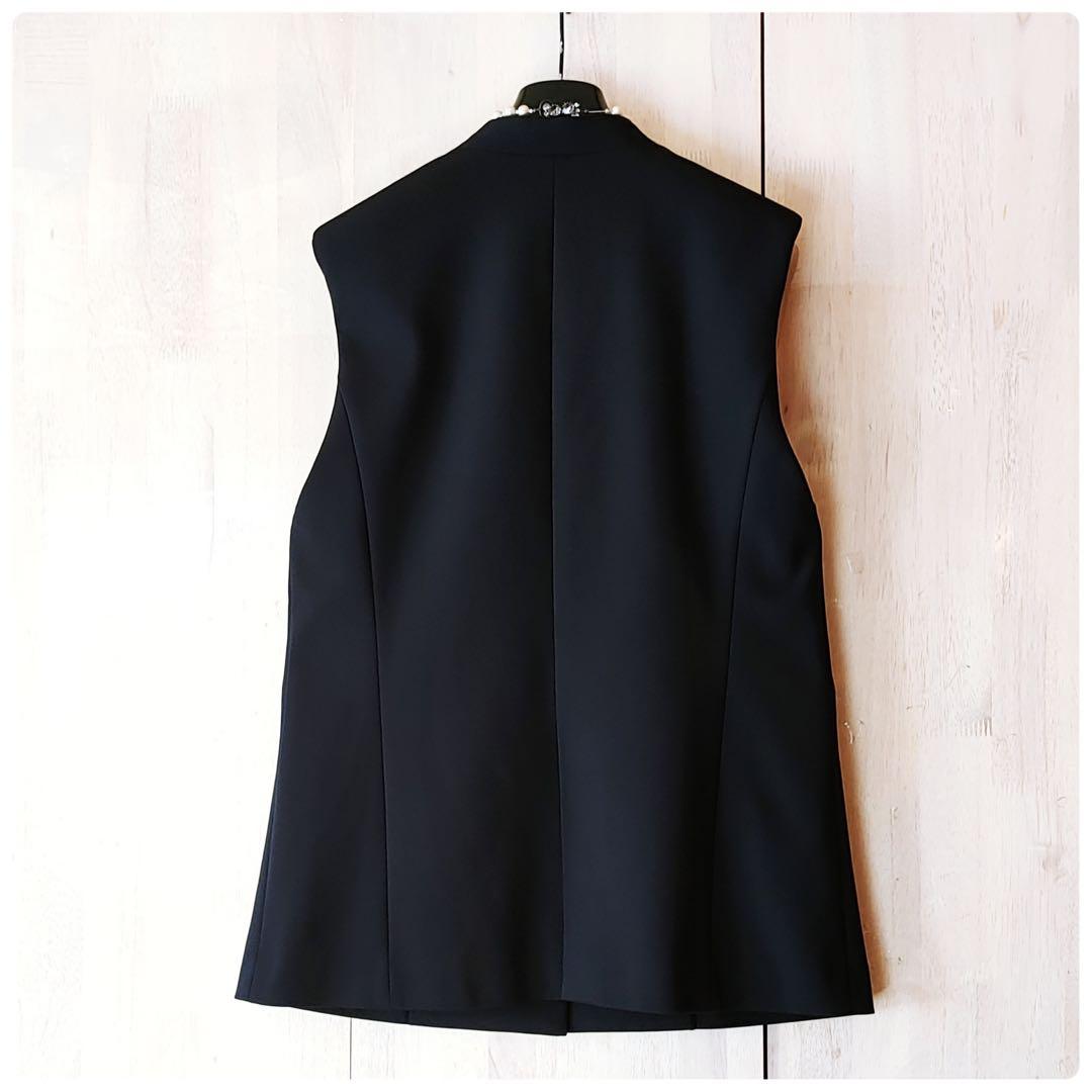 ◆幻◆ 希少レア　ADORE 定価4.4万円　ナイロン２ＷＡＹジャケット　ジレ