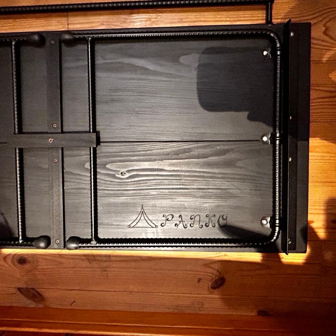 No.562 アイアンローテーブル オルテガテーブル　ネイティブ柄