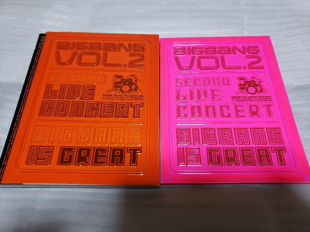 BIGBANG ライブDVD VOL.1 & VOL.2 セット