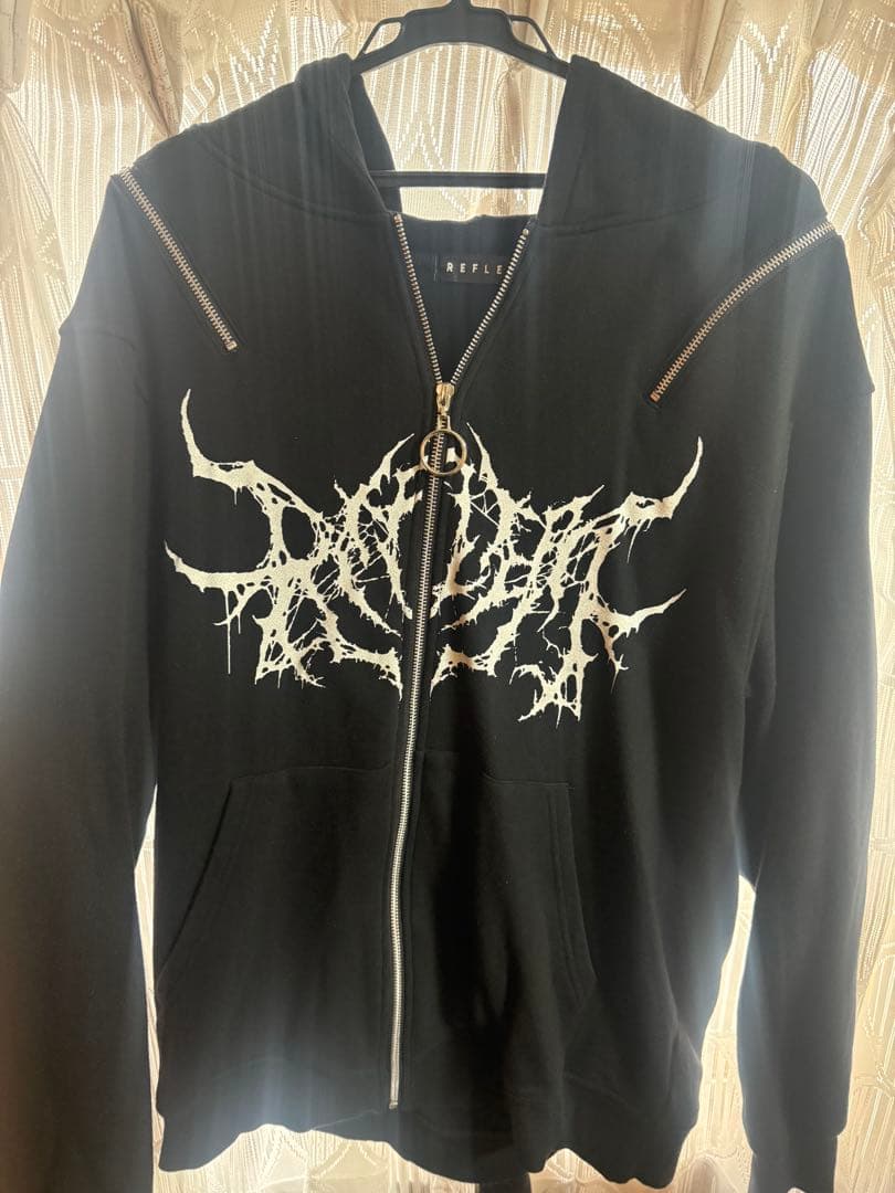 レフレム ZIPデザインデビルパーカー