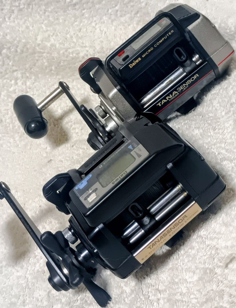 ダイワタナセンサーGS-50&X400デジタル深度カウンター付両軸リール