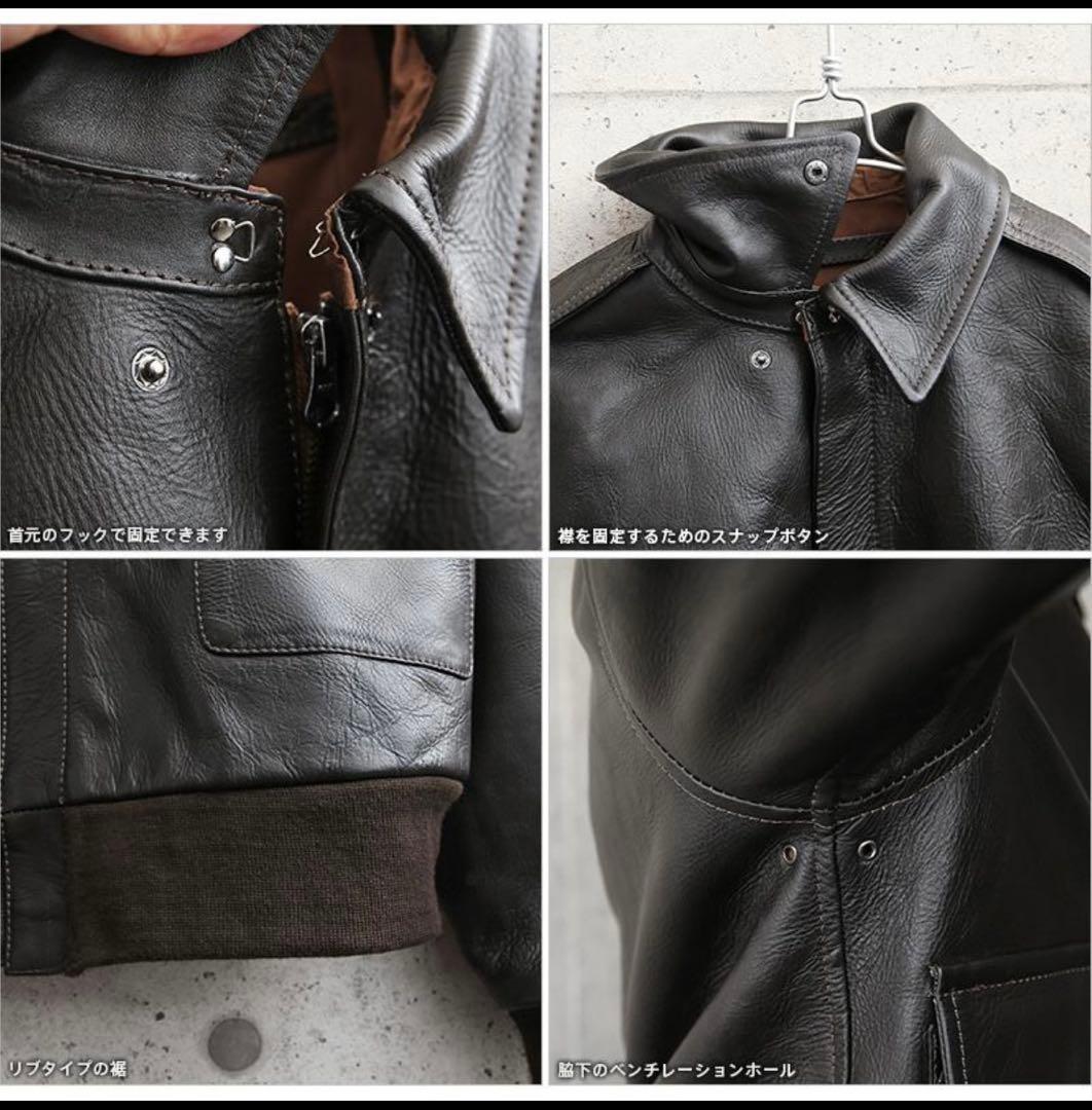 [希少][美品]waiper A2フライトジャケット　40インチ