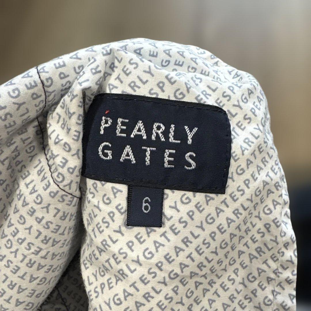 Pearlygates チェック柄 ブラックパンツ